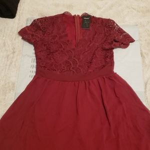 Yikomy Wine colored Dress